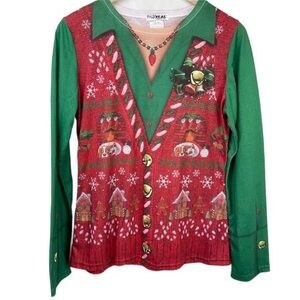 Photo Realistic Ugly Sweater Christmas Shirt